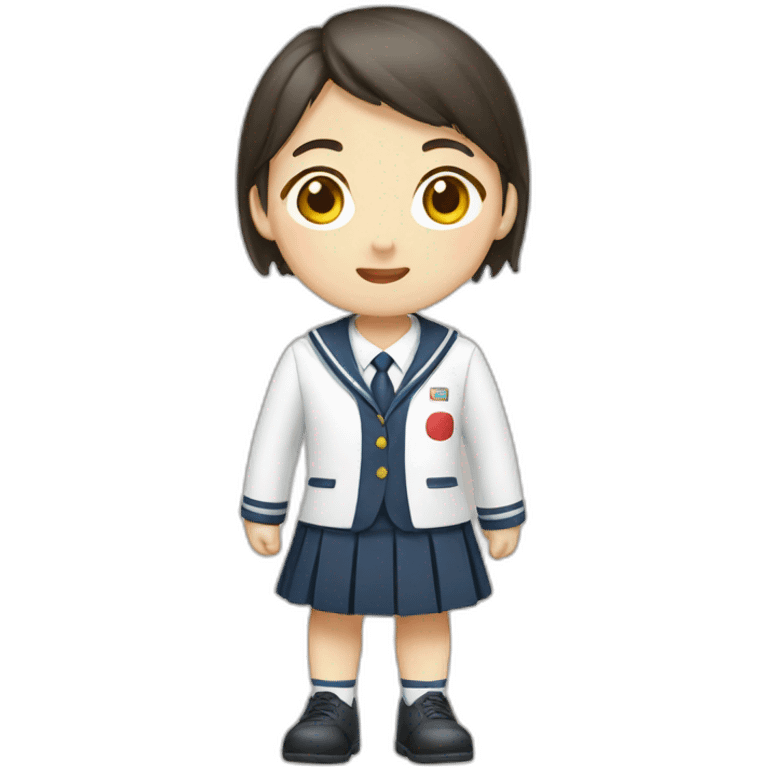 Korean school uniform emoji