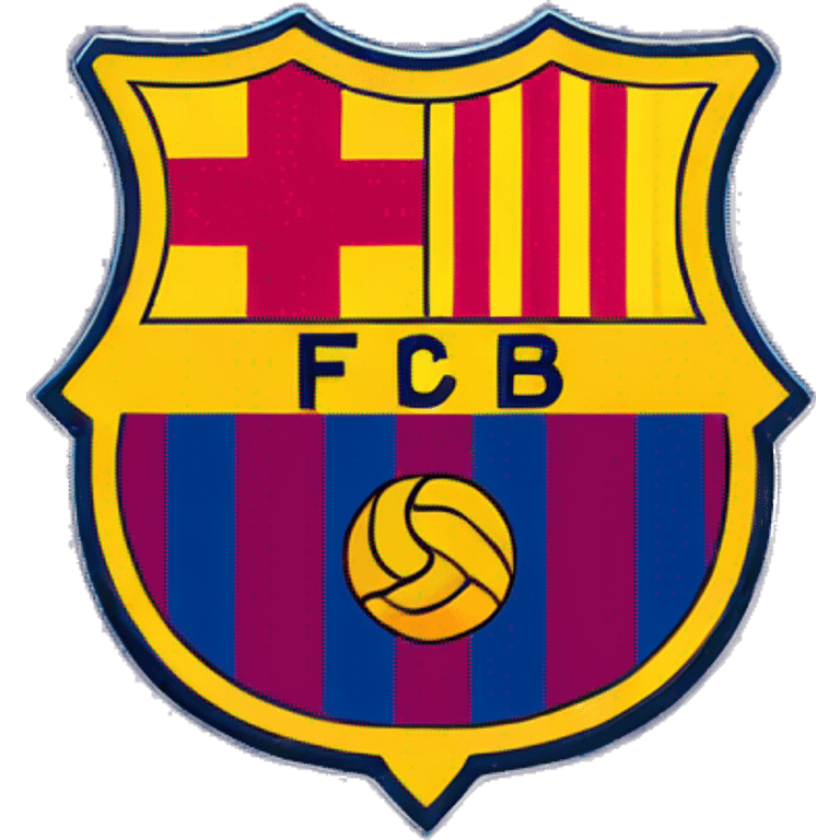 Escudo del Barça emoji