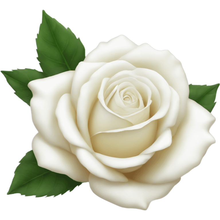 White rose emoji