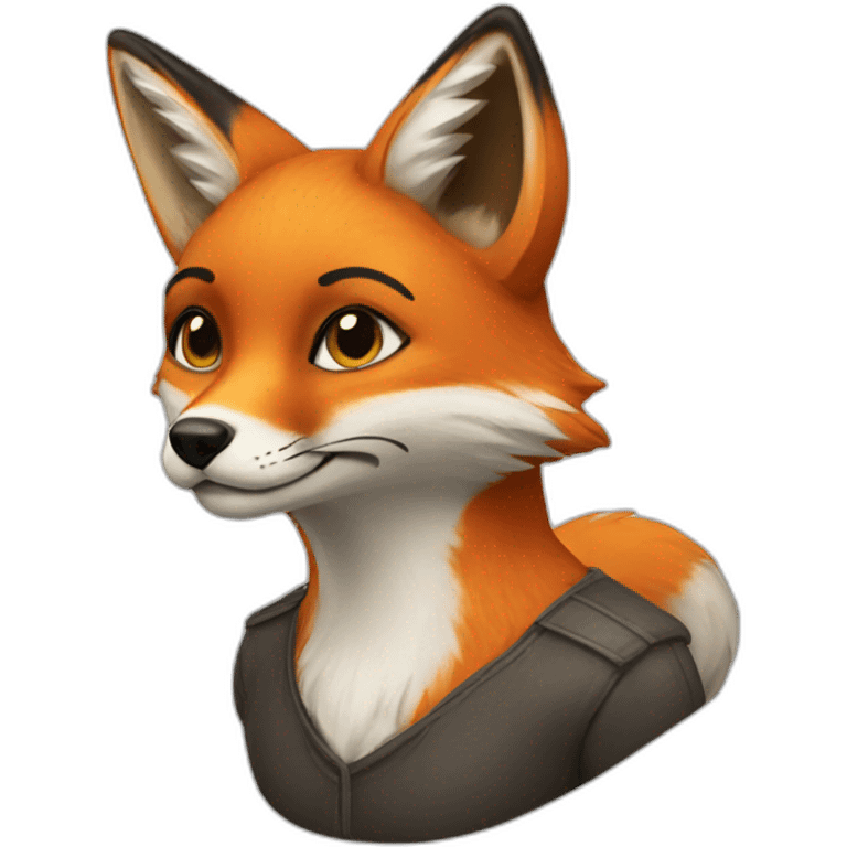 lady fox emoji