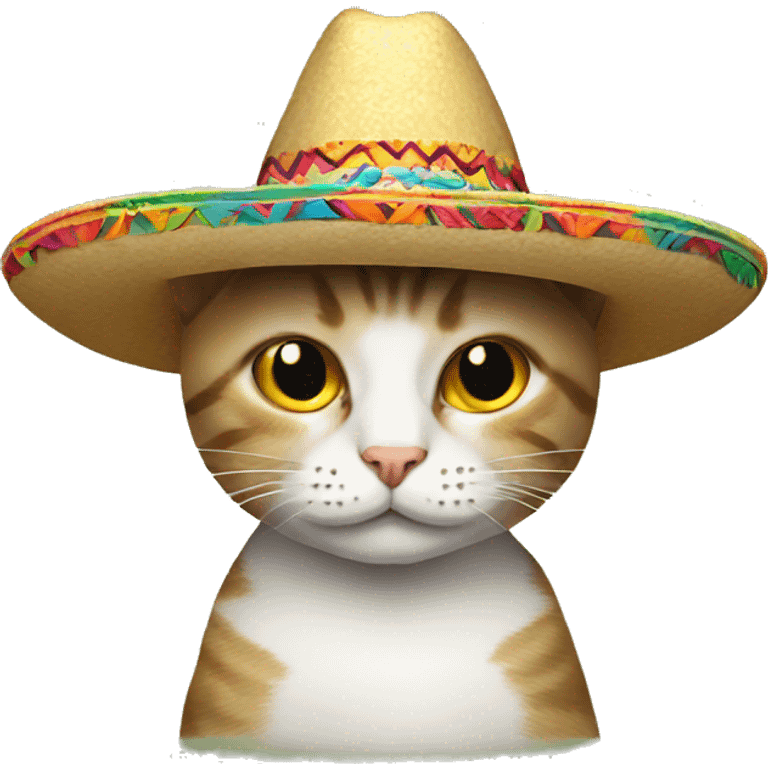 Cat with a sombrero  emoji