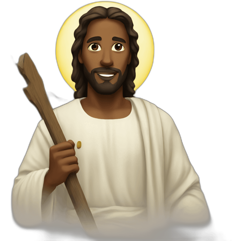 black jesus emoji