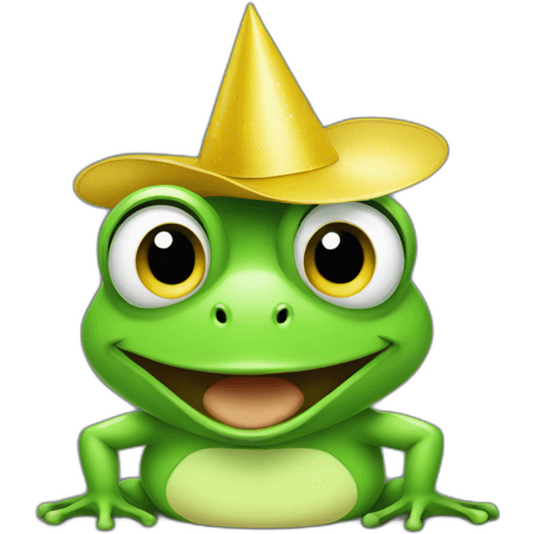 party frog emoji