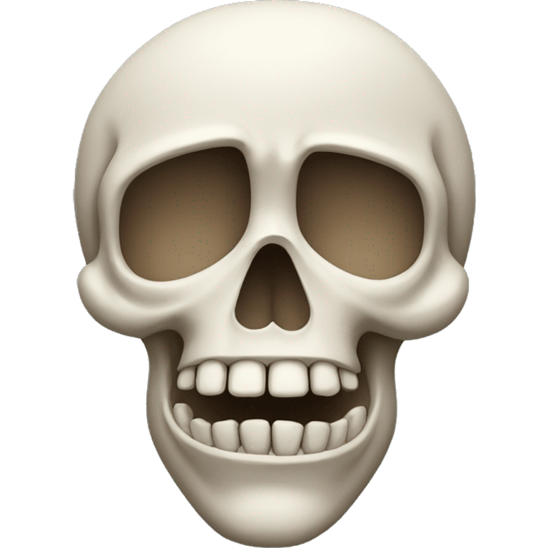 skull with raised eyebrow emoji