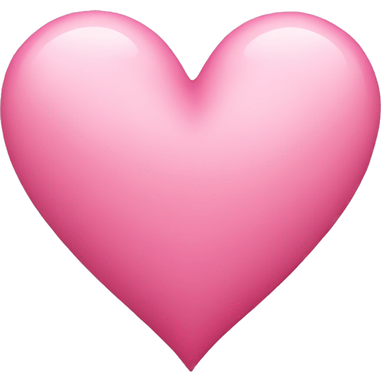 beautiful pink heart  emoji