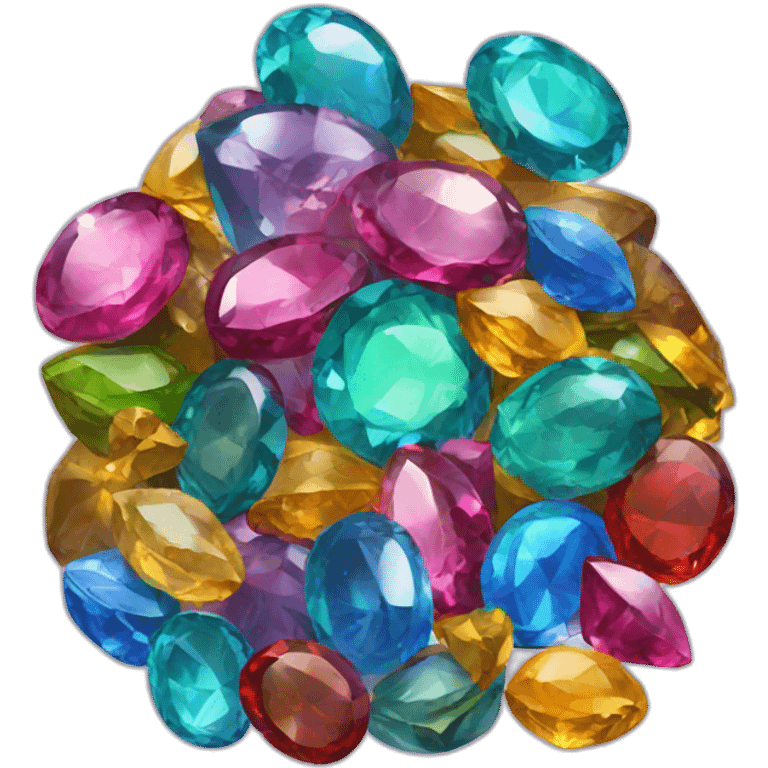 pile of gems emoji