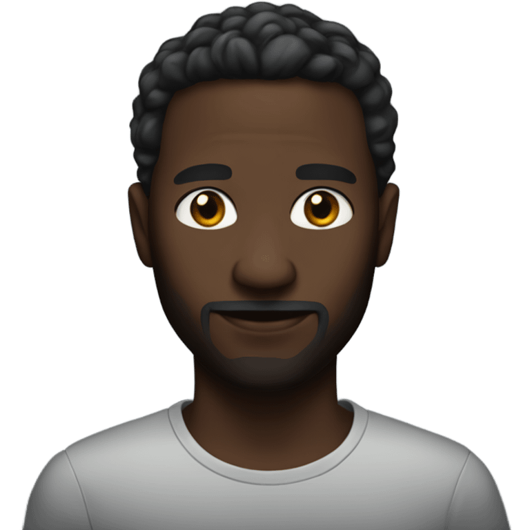 Blackest man alive emoji