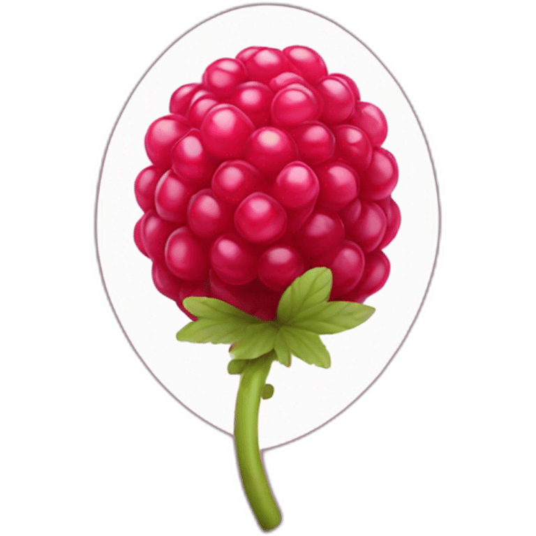 Raspberry emoji | AI Emoji Generator