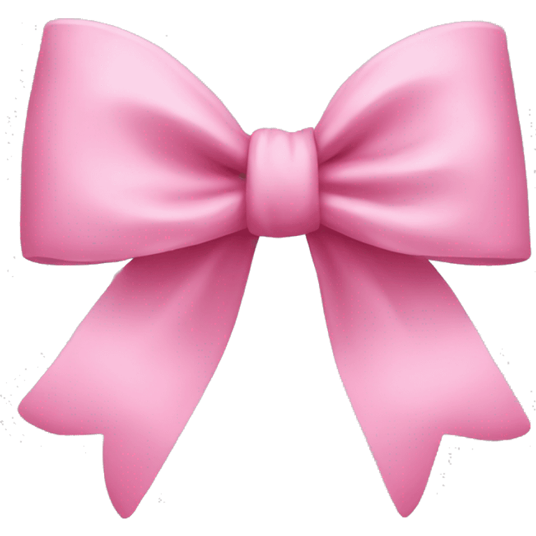 Pink bow emoji