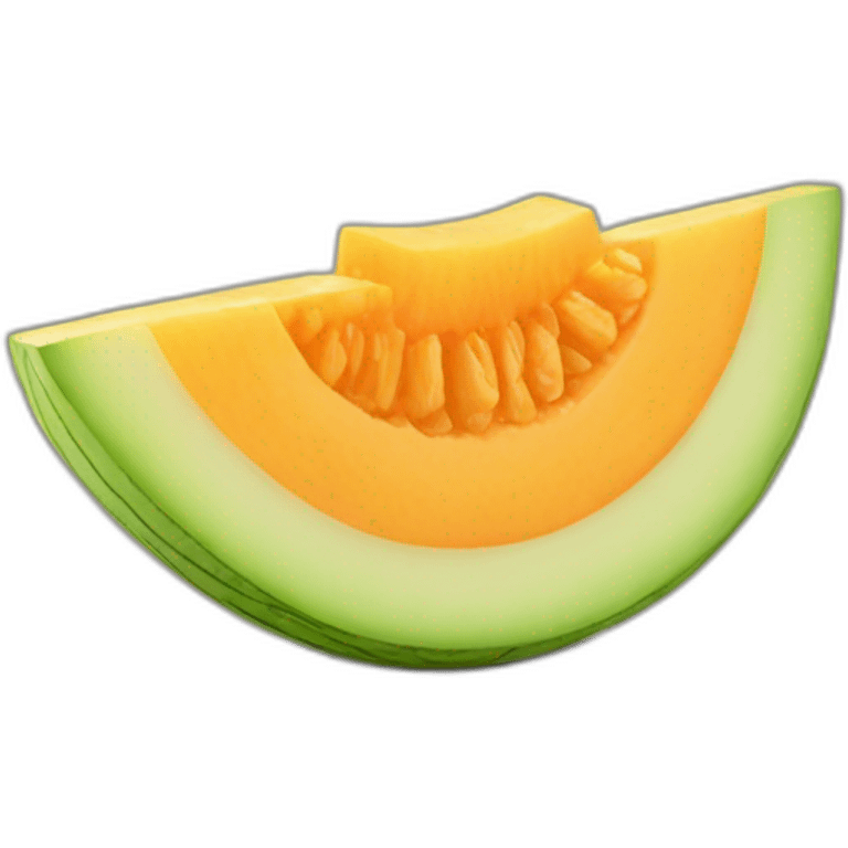 Cantaloupe emoji