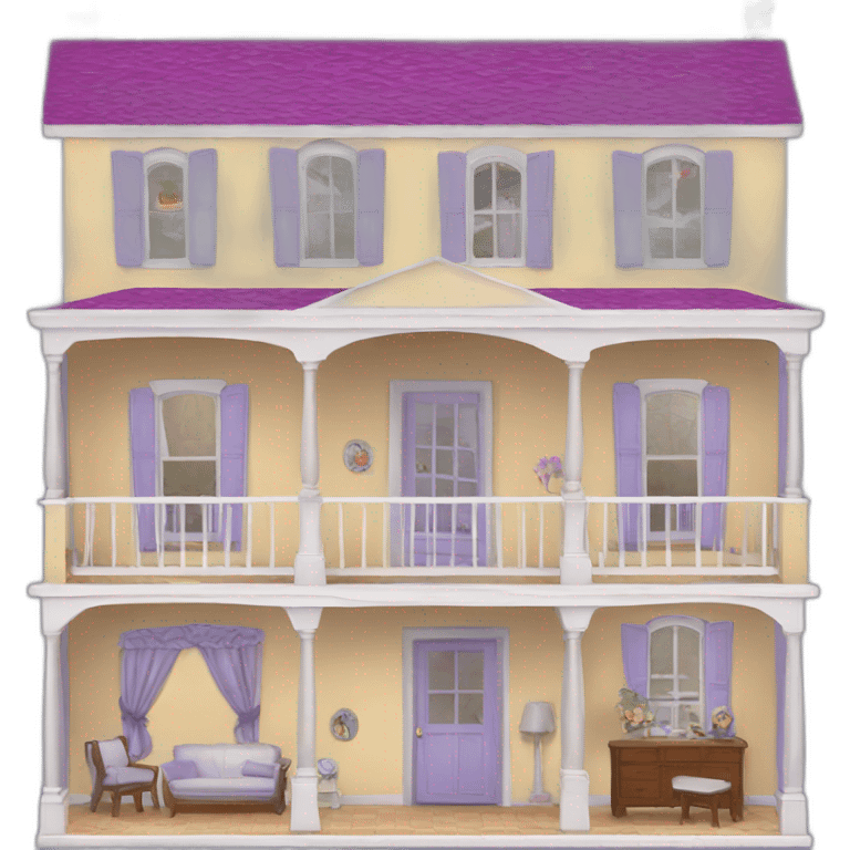 Doll house emoji