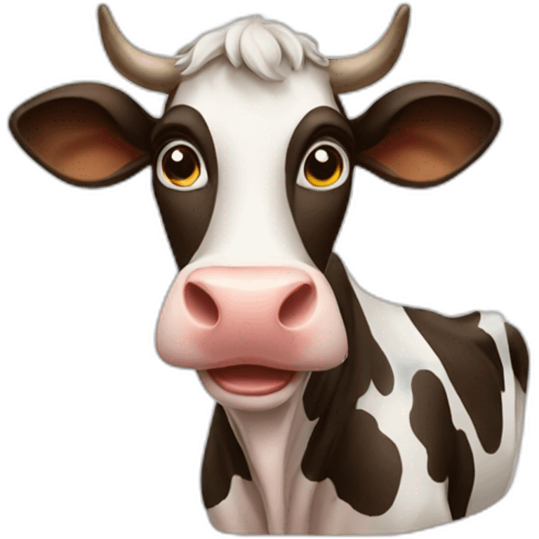 Cow emoji