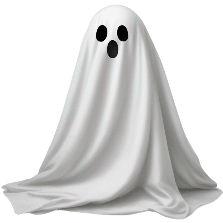 White sheet ghost emoji