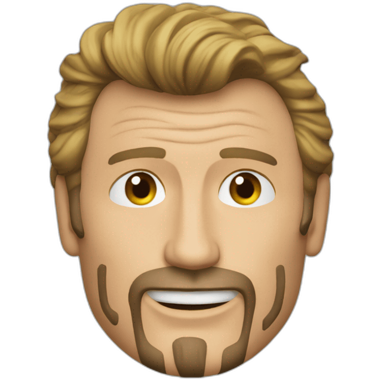 Johnny hallyday emoji