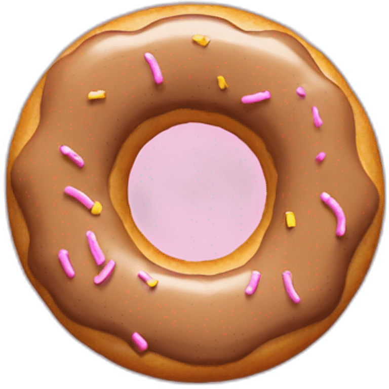 Homer simpson donut emoji