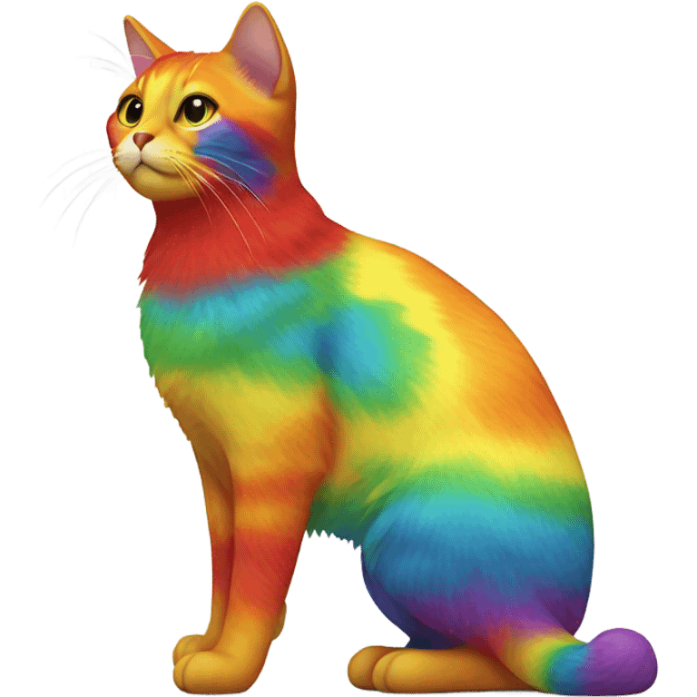 Rainbow Cat  emoji