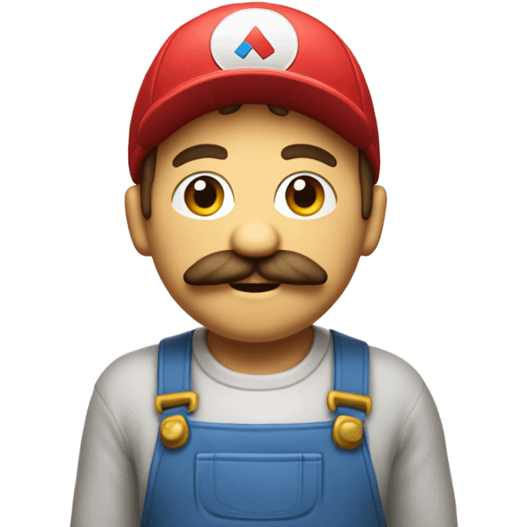 Red Mario emoji