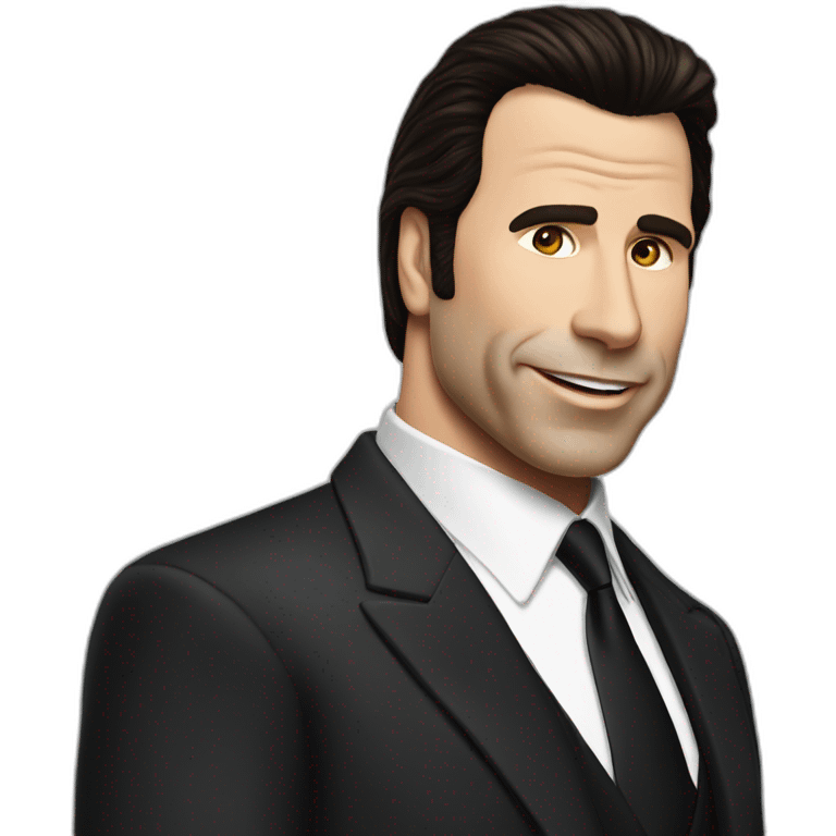 John Travolta emoji