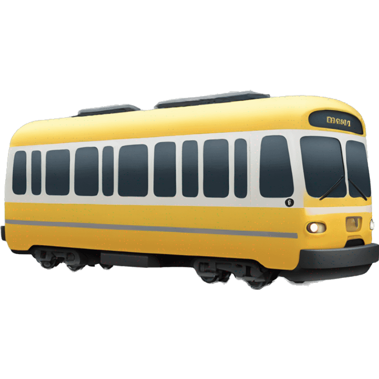 train and bus emoji