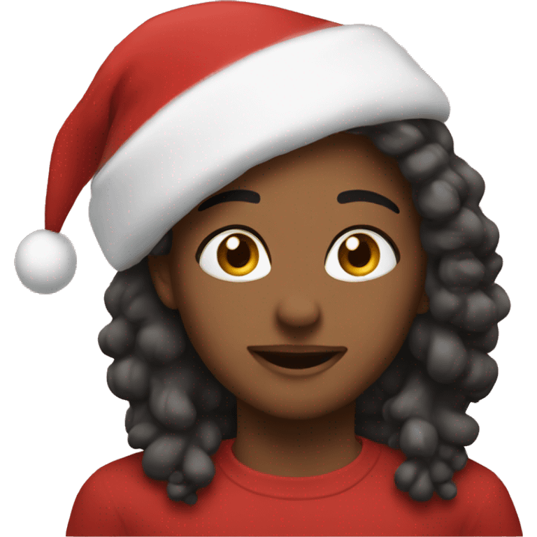 Christmas love emoji