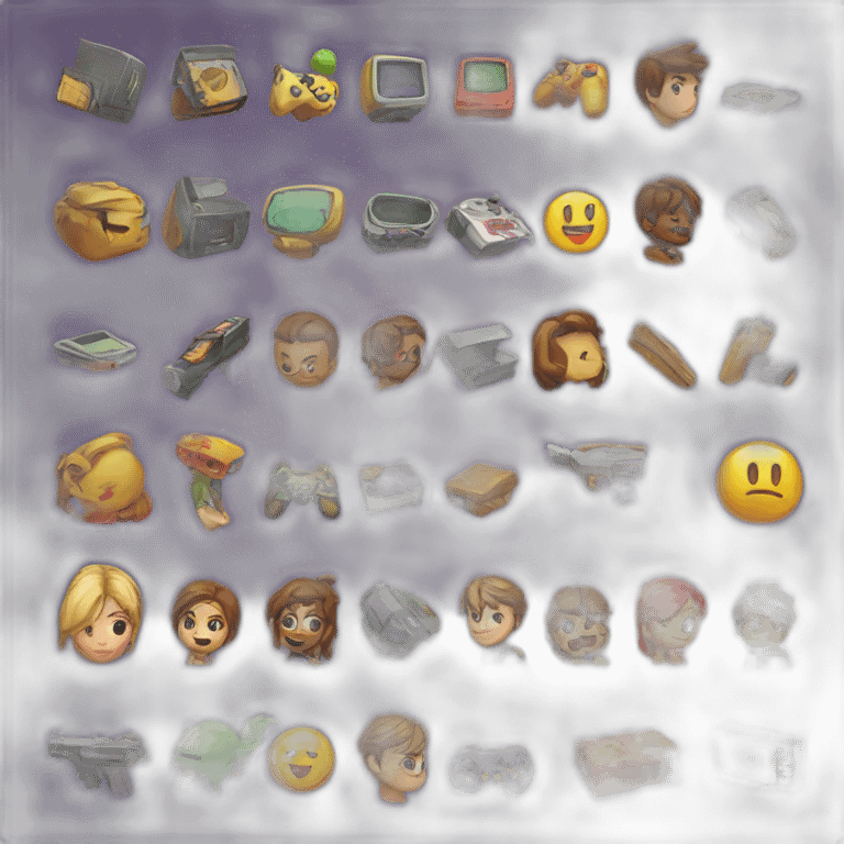 Video games sold emoji