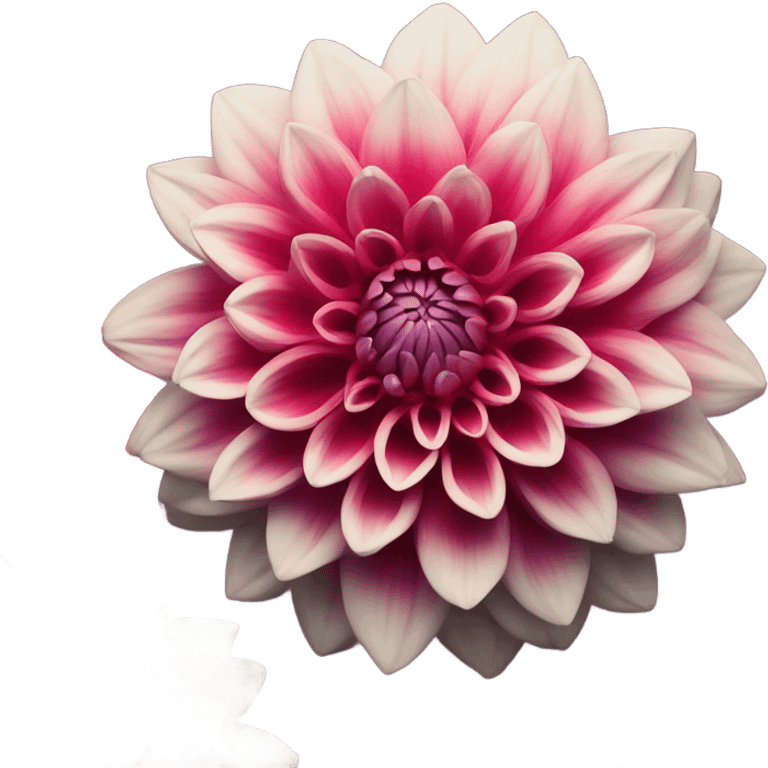 Dahlia flower emoji