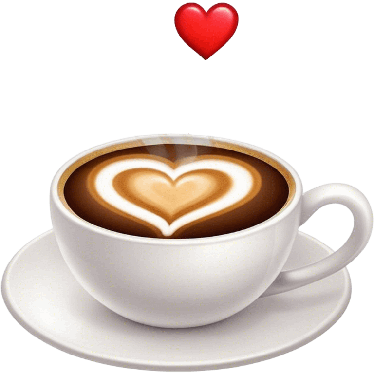 Coffee heart  emoji