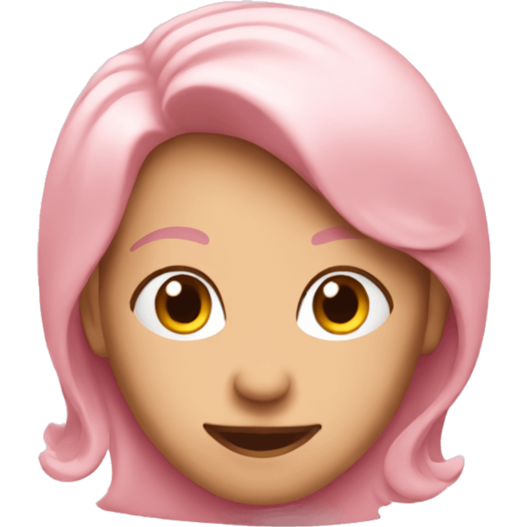 light pink hart emoji