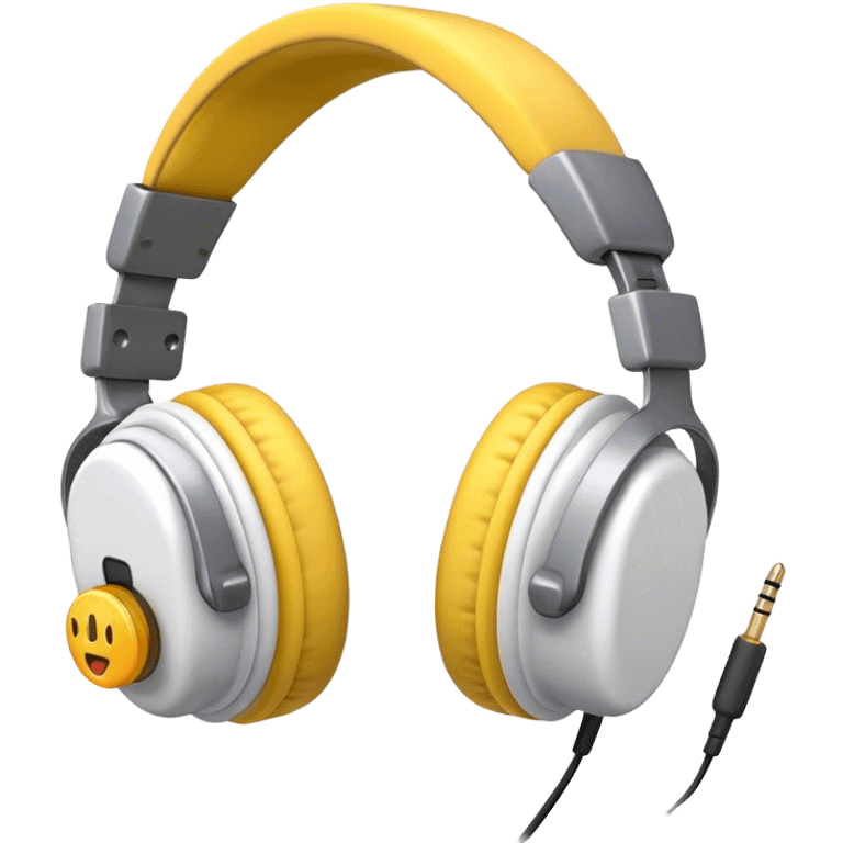 Head phone with accessories  emoji