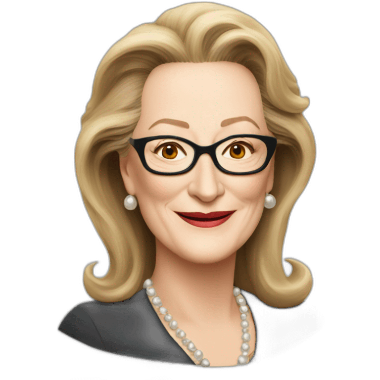 meryl streep devils emoji