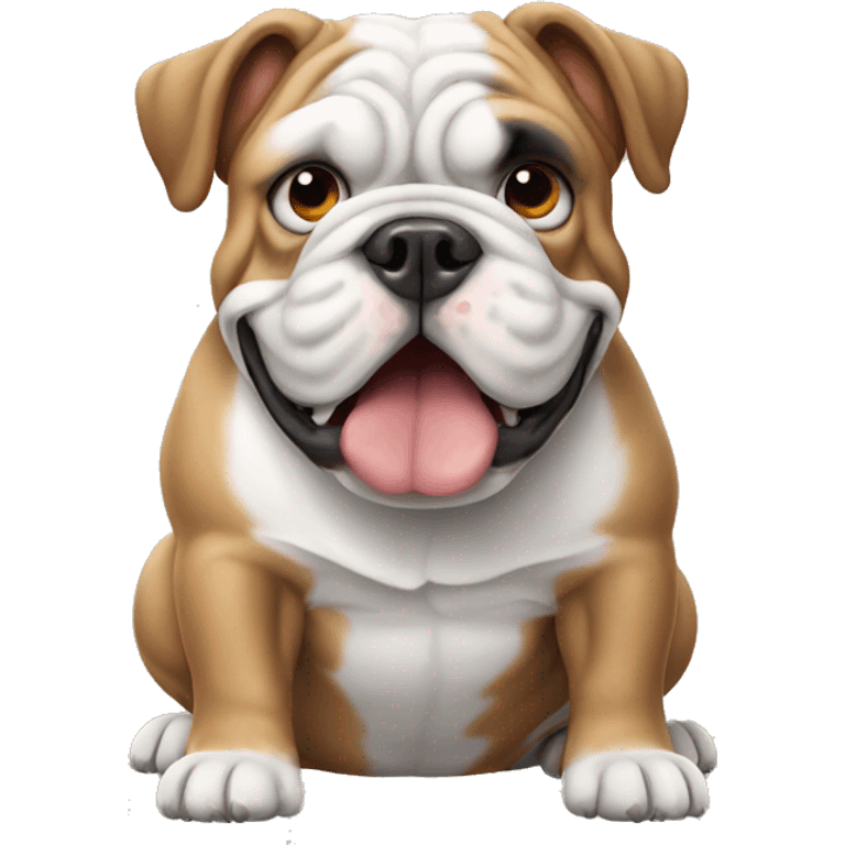 English bulldog  emoji