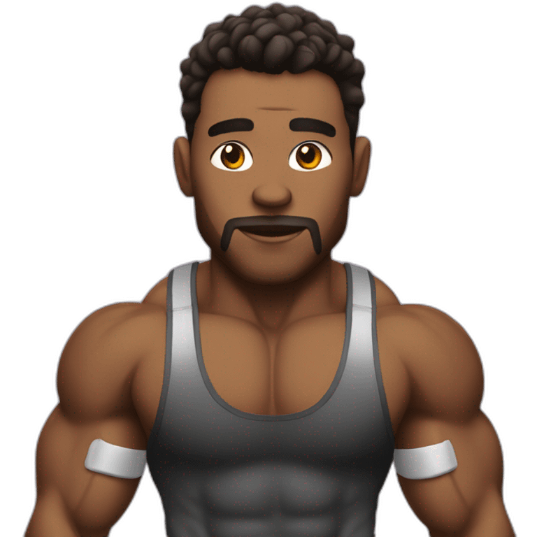 jacked gym guy emoji