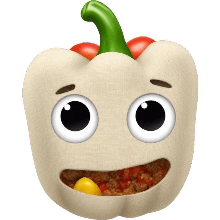 stuffed peppers dish emoji