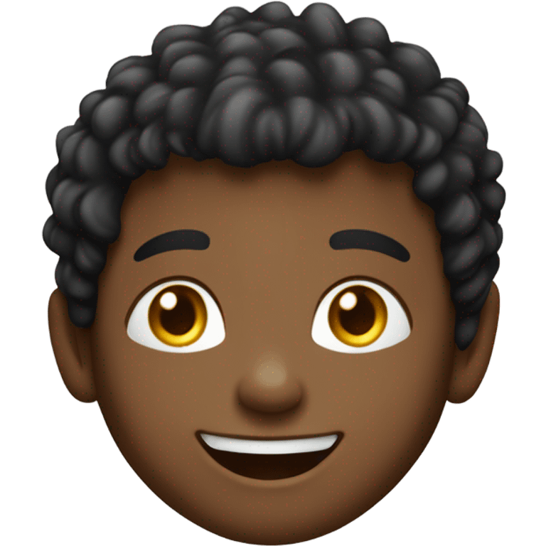 happy boy portrait closeup joe  emoji