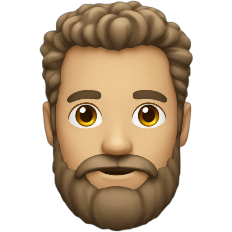 Beard man emoji