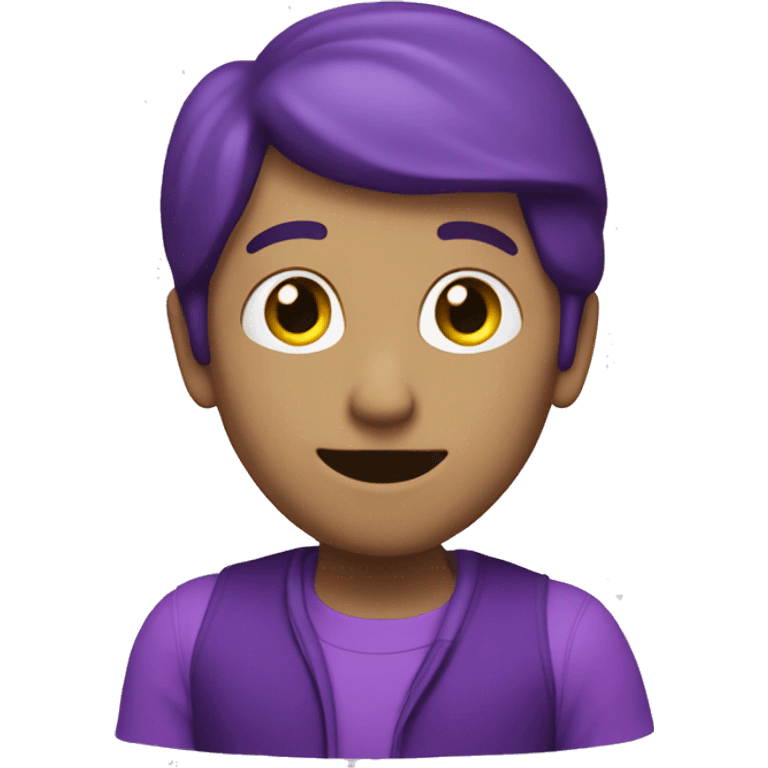 purple stars 8 bi emoji