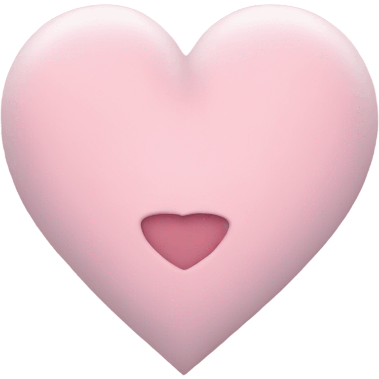 pastel pink heart emoji