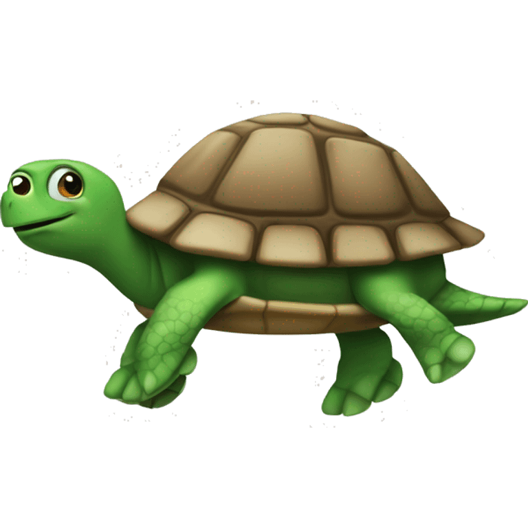 racing turtle emoji