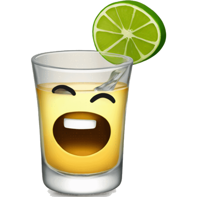 Tequila shot emoji