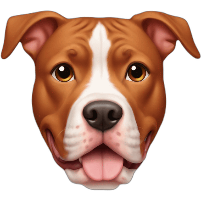 red pitbull emoji