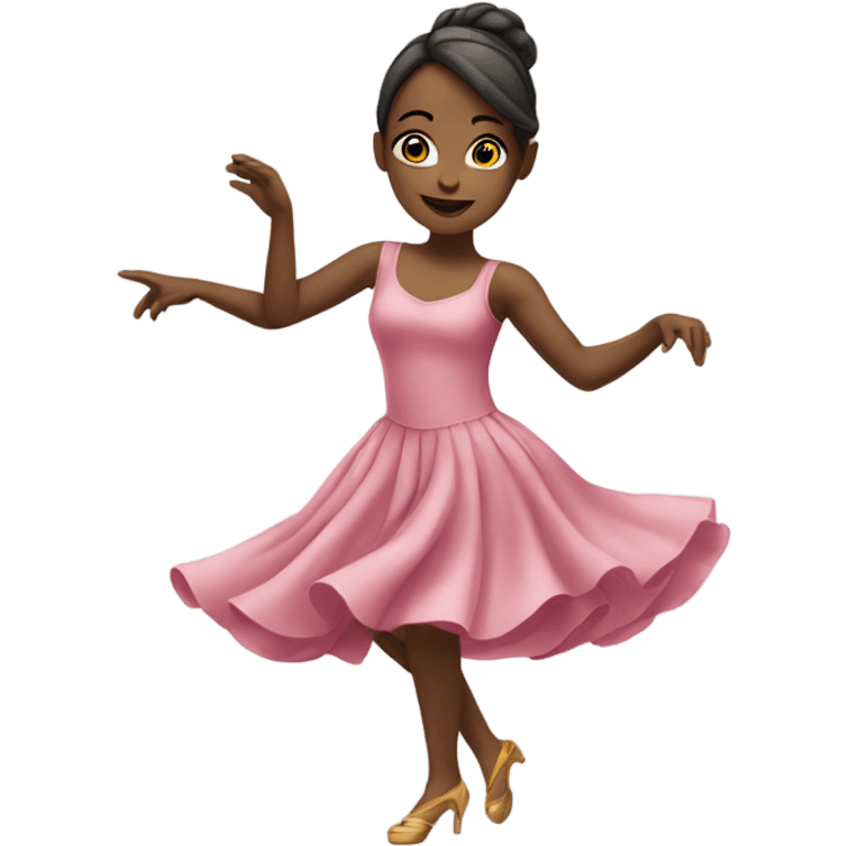 dancing girl in dress emoji