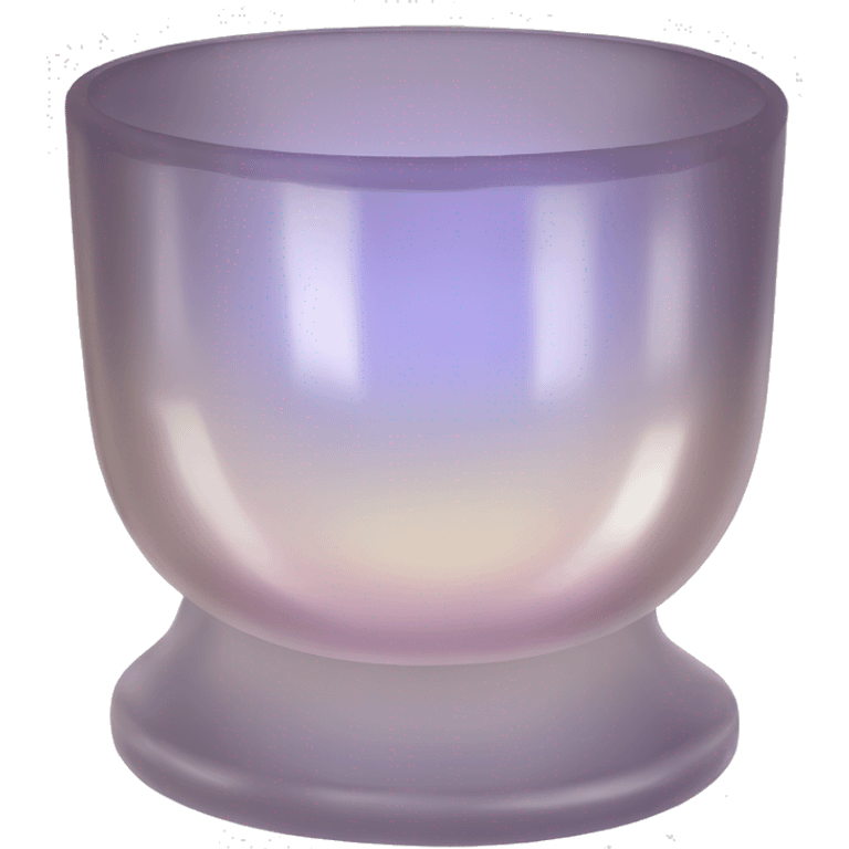 crystal singing bowl emoji