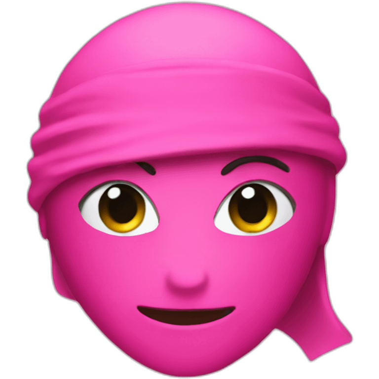 pink ninja emoji