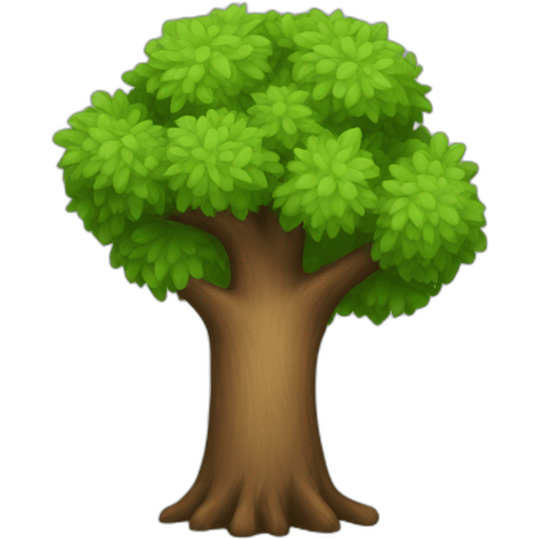 round tree emoji