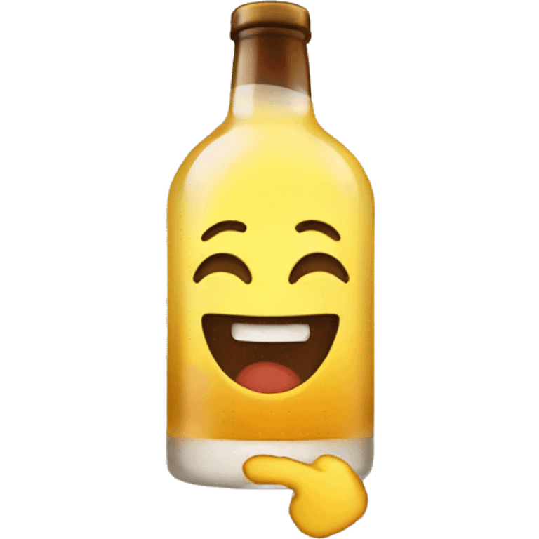 Alcohol and RUnning emoji