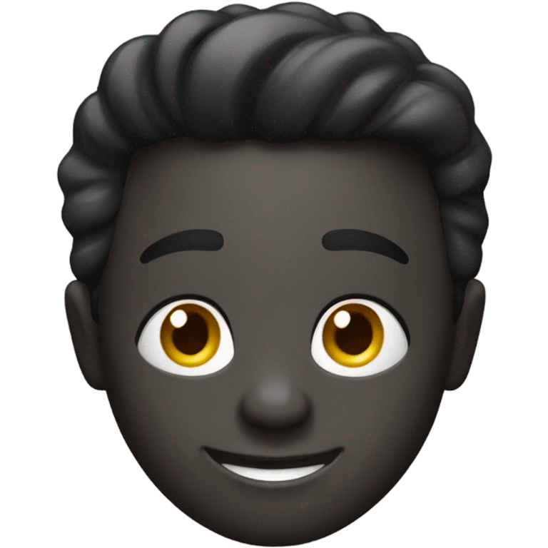 un client black sympat emoji