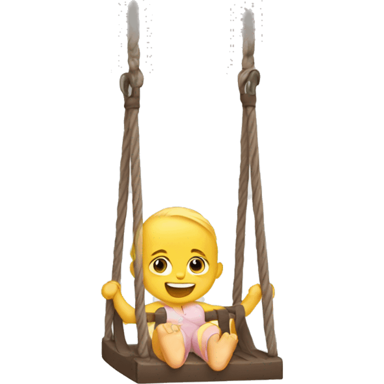 Baby swing emoji