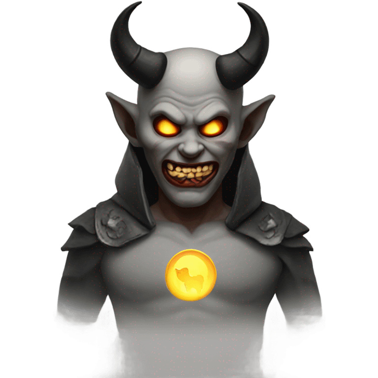 demon with a halo emoji