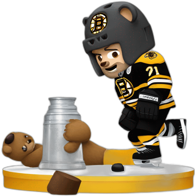 bruins-meth-bear-punching-the-stanley-cup emoji