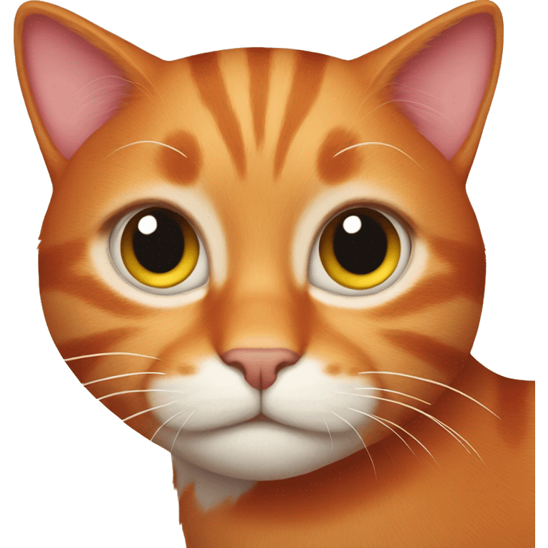 Red cat  emoji